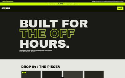 Screenshot of the Off/Grid demo